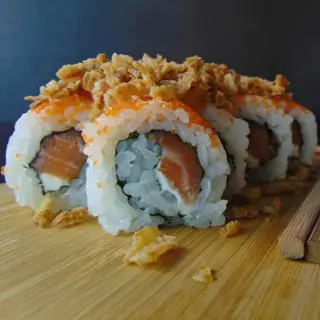 Uramaki Salmó Cruixent (8 Uds.)