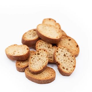 Bolsa de tostadas de trigo sarraceno sin gluten y sin lactosa