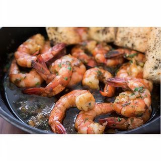 Ración sartén de gambas