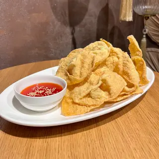 Wantan frito de pollo (10u)