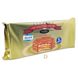 ALFAJORES MARDEL CHOCOLATE 