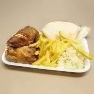 Цяло Пиле с Гарнитура (1300гр)