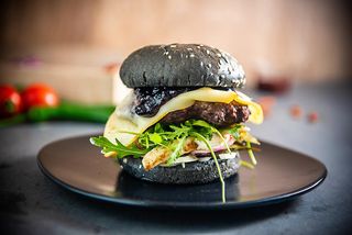 Black Eat &amp; Go burger