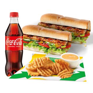 Sandwicz Żeberka BBQ 30cm w Zestawie