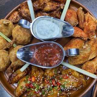 Микс крыльев гриль