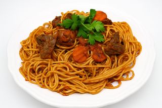 Spaghetti Ou Petit Pois AU Rognon