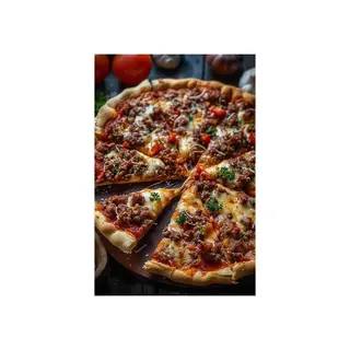 Chilli Beef Pizza
