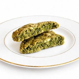 Cookies de té de Matcha y chocolate blanco