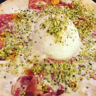 Burrata e speck