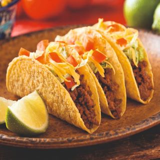 Chicken tacos single