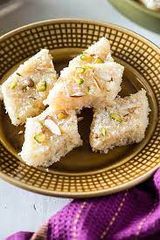 Coconut barfi