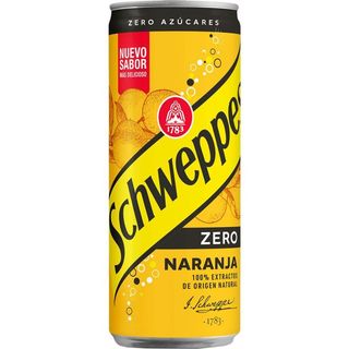 Schweppes Naranja Zero® Lata 33cl