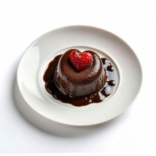 Cuore caldo dark chocolate