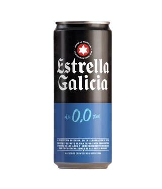 Cerveza Estrella Galicia Alcohol Free Lata