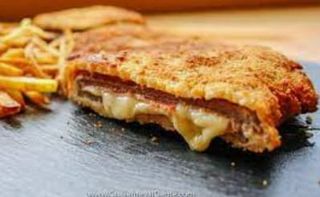 Cachopo Tradicional De Jamón Y Queso