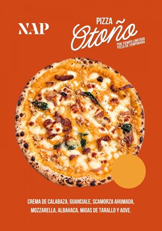 Pizza de Otoño
