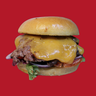 Hamburguesa smash cheese doble