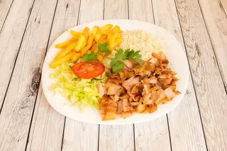 Plato con combinado