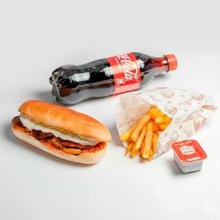 Комбо сэндвич с куриными байтсами + Coca- Сola 0.5L N