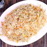 38. Пържен ориз със зеленчуци и яйце (800г)