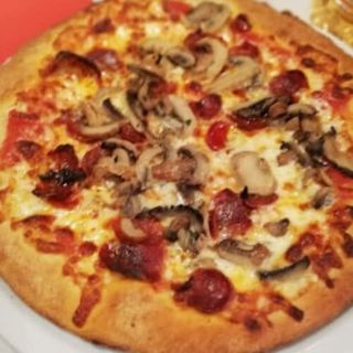 Pizza Salami e Funghi (Normal)
