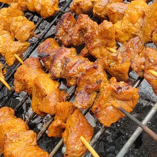Mishkaki plate
