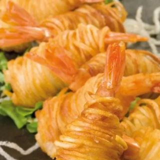 Langostinos Con Hilo De Patata (6 Uds.)