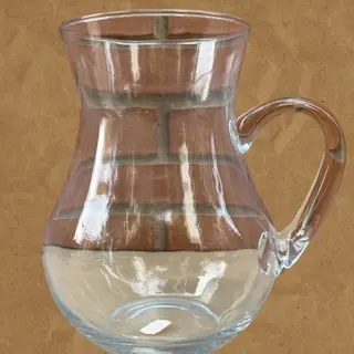 Jarrón De Cristal 30 Cm.
