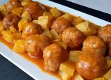 Albóndigas Con Puré o Patatas 6Uds.