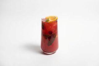 Лимонад вишня-апельсин 