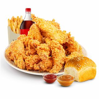 Combo familial mixte de poulet 18 pieces 