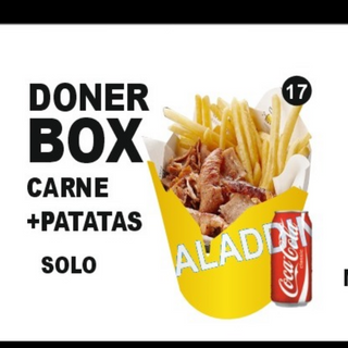 Menú 17 Doner Kebab box