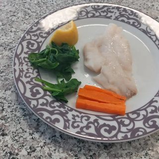 Filetes de cabracho al vapor