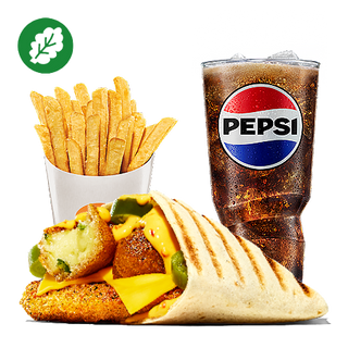 Plant-Based Chili Cheese Tortilla Meal