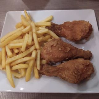 Menú pollo frito (3 uds.)