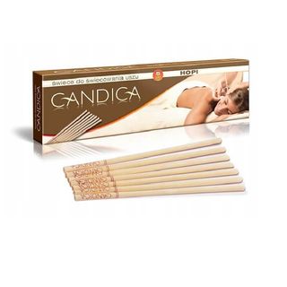Świece do świecowania uszu CANDICA HOPI 5 par/opak AURA HERBALS