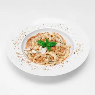 Busiate con pesto alla trapanese