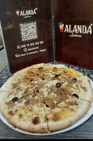 Pizza atún 