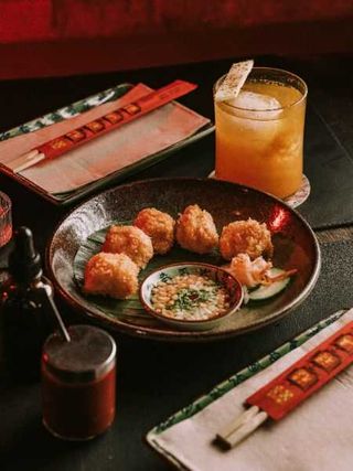 Bolinho de Camarão Tailandes