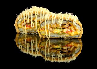 Суши-бургер Цезарь