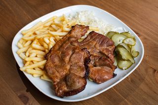 Meniu grătar de porc