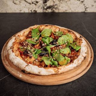 Піца з хрустким баклажаном (650г)