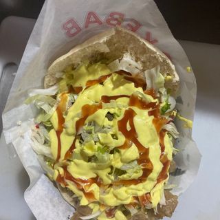 Kebab de cordero