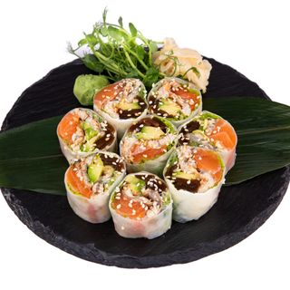 P.R. z łososiem i węgorzem