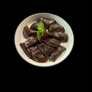 Вареники з вишнею та сметаною (300 г)