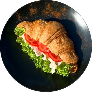 Круасан з куркою