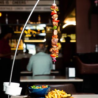 Brochette Géante De Boeuf