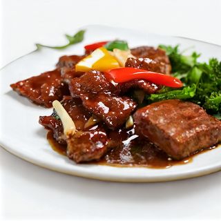 56. Ternera Con Guindillas