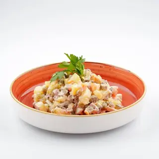 Оливье с мясом