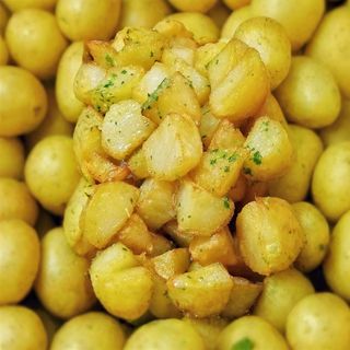 ( Media Ración ) Papas asadero